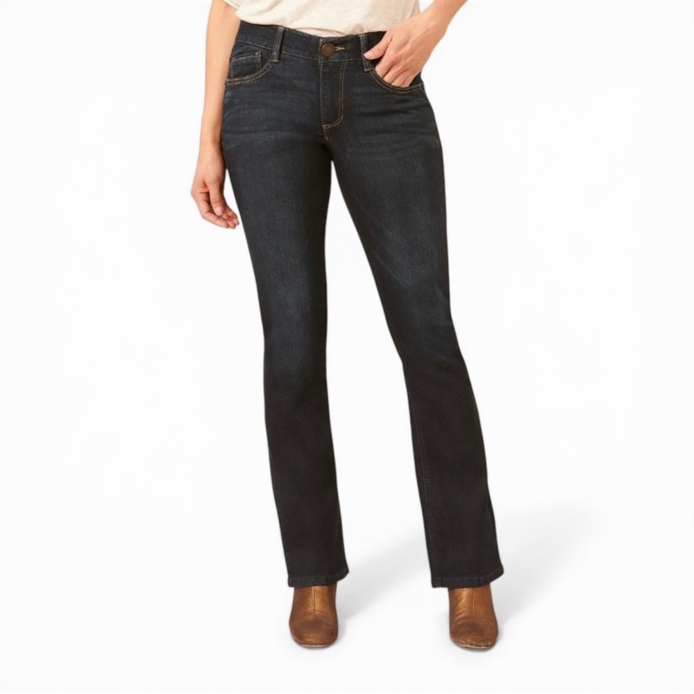Democracy Absolution Itty Bitty Bootcut Jeans Size 14 Indigo NWOT